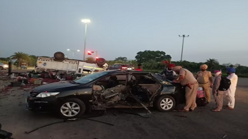 Terrible-Collision-Between-A-Pickup-Jeep-And-A-Toyota-Car-In-Zirakpur-Death-Of-A-Grandmother-With-A-10-month-old-Child-